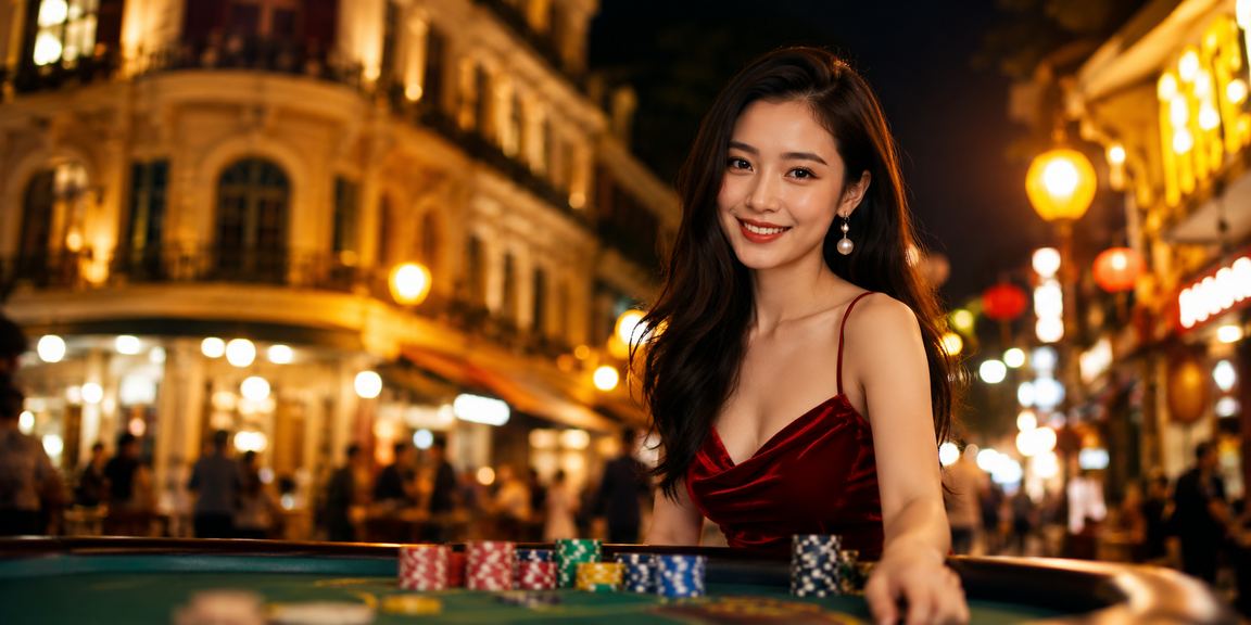 Ảnh panorama sòng bạc đêm tại Hà Nội